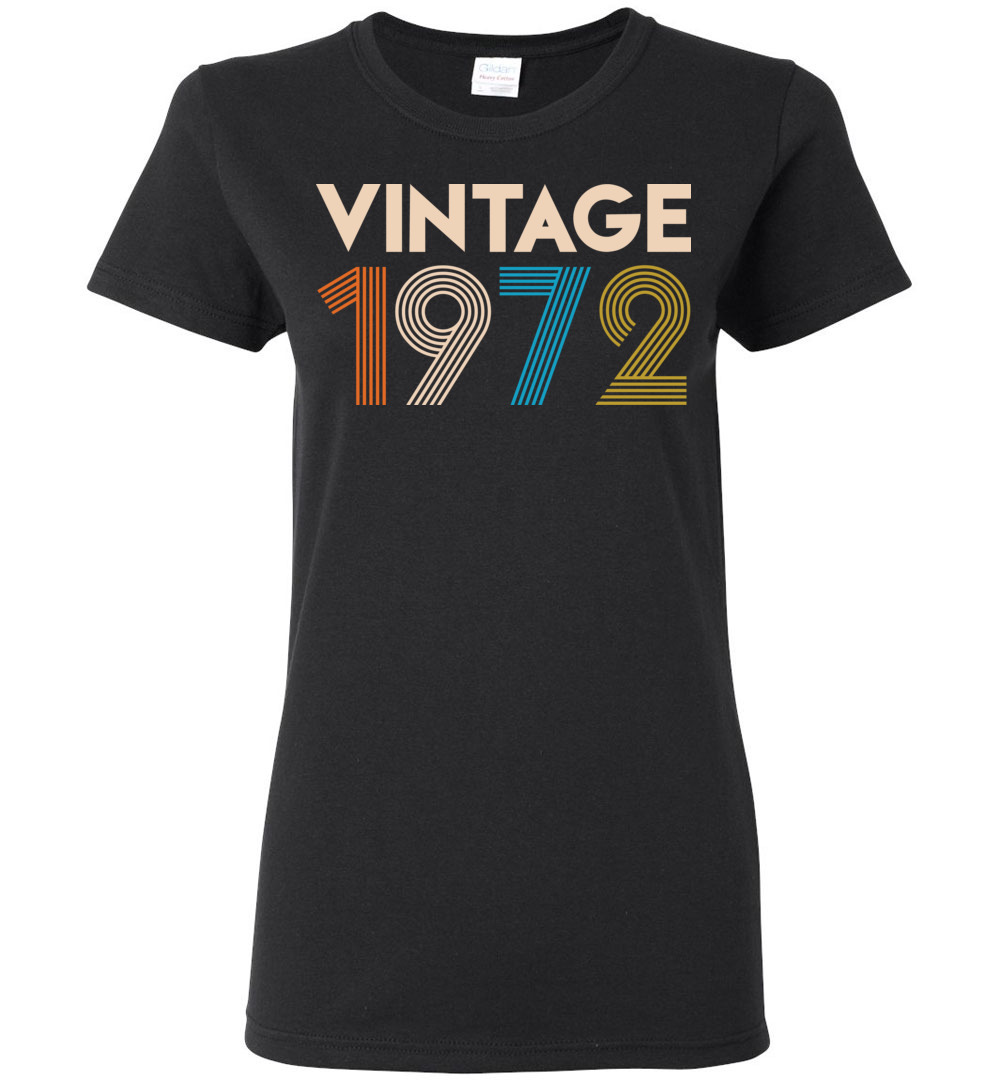 Vintage 1972 Limited Edition Ladies Short-Sleeve