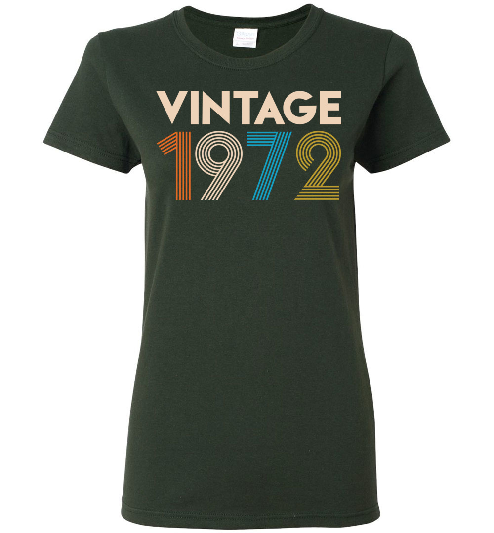 Vintage 1972 Limited Edition Ladies Short-Sleeve Vintage 1972 Limited Edition Ladies Short-Sleeve