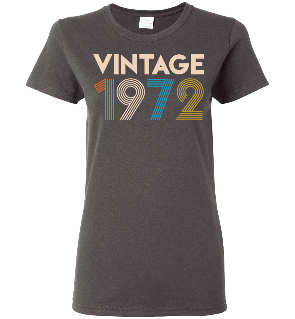 Vintage 1972 Limited Edition Ladies Short-Sleeve Vintage 1972 Limited Edition Ladies Short-Sleeve