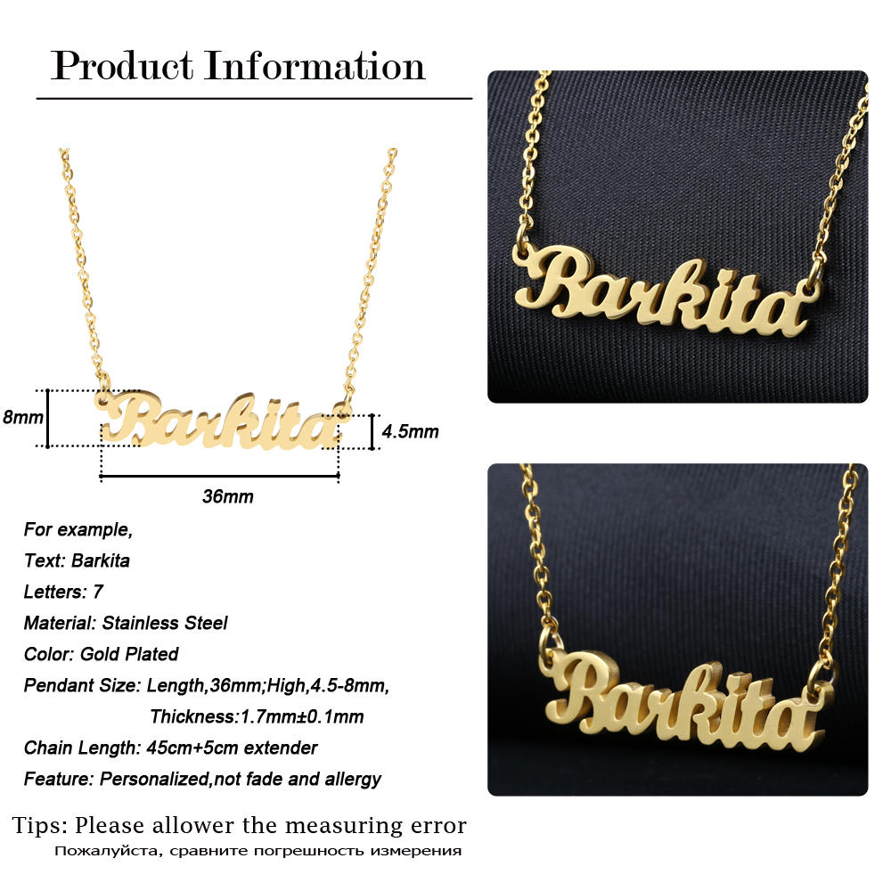 Personalize Necklace With Your Name Personalize Necklace With Your Name