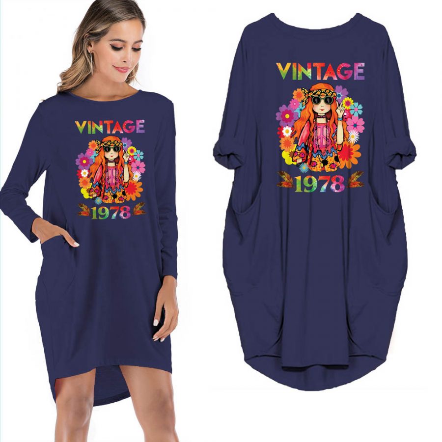 Lady Vintage 1978 Limited Edition Pocket Dress