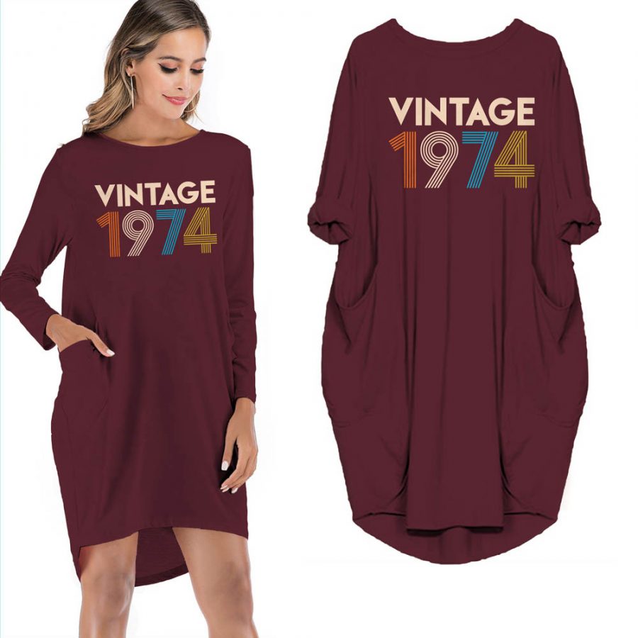 Birthday Outfits Vintage 1974 Limited Edition