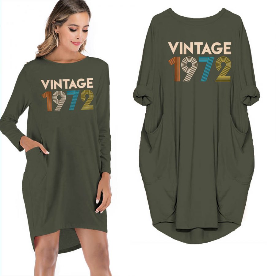 Birthday Outfits Vintage 1972 Limited Edition