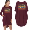 Birthday Outfits Vintage 1976 Aged To Perfection Pocket Dress