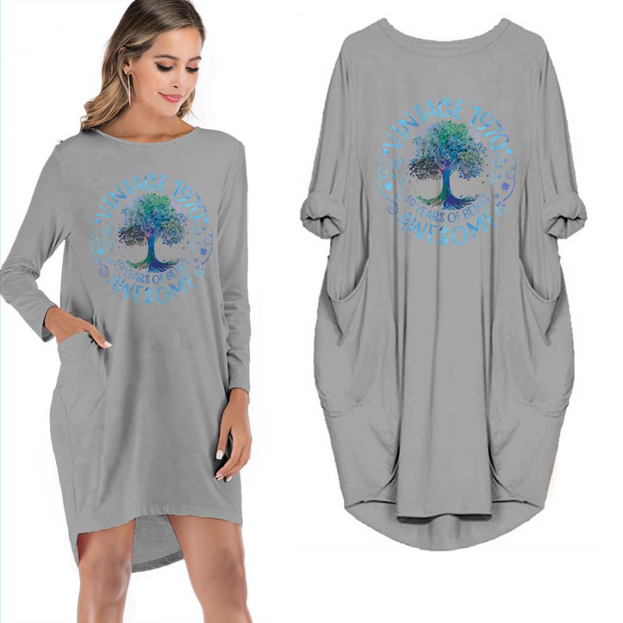 50th Birthday Outfits Awesome 1970 Limited Edition Pocket Dress