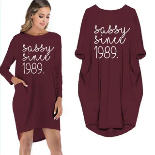 Sassy Since 1989 Limited Edition Pocket Dress