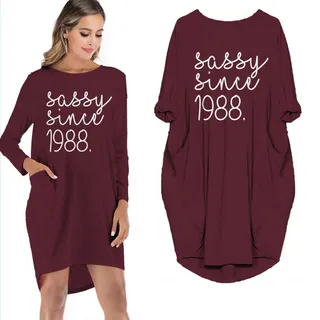 Sassy Since 1988 Limited Edition Pocket Dress