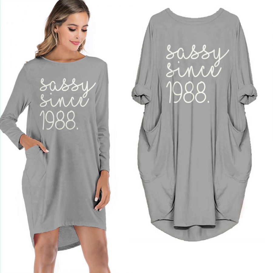 Sassy Since 1988 Limited Edition Pocket Dress