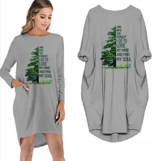 And Into The Forest I Go Limited Edition Pocket Dress