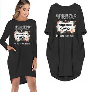 I Never Dreamed Limited Edition Pocket Dress