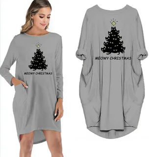 Meowy Christmas Limited Edition Pocket Dress