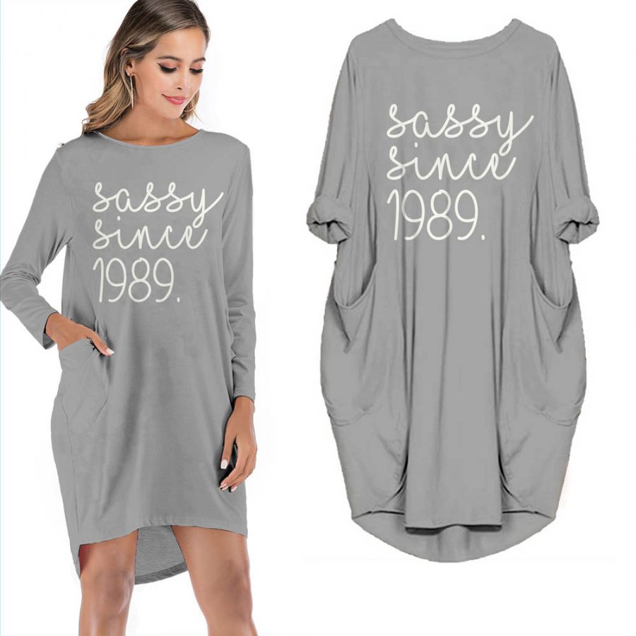 Sassy Since 1989 Limited Edition Pocket Dress