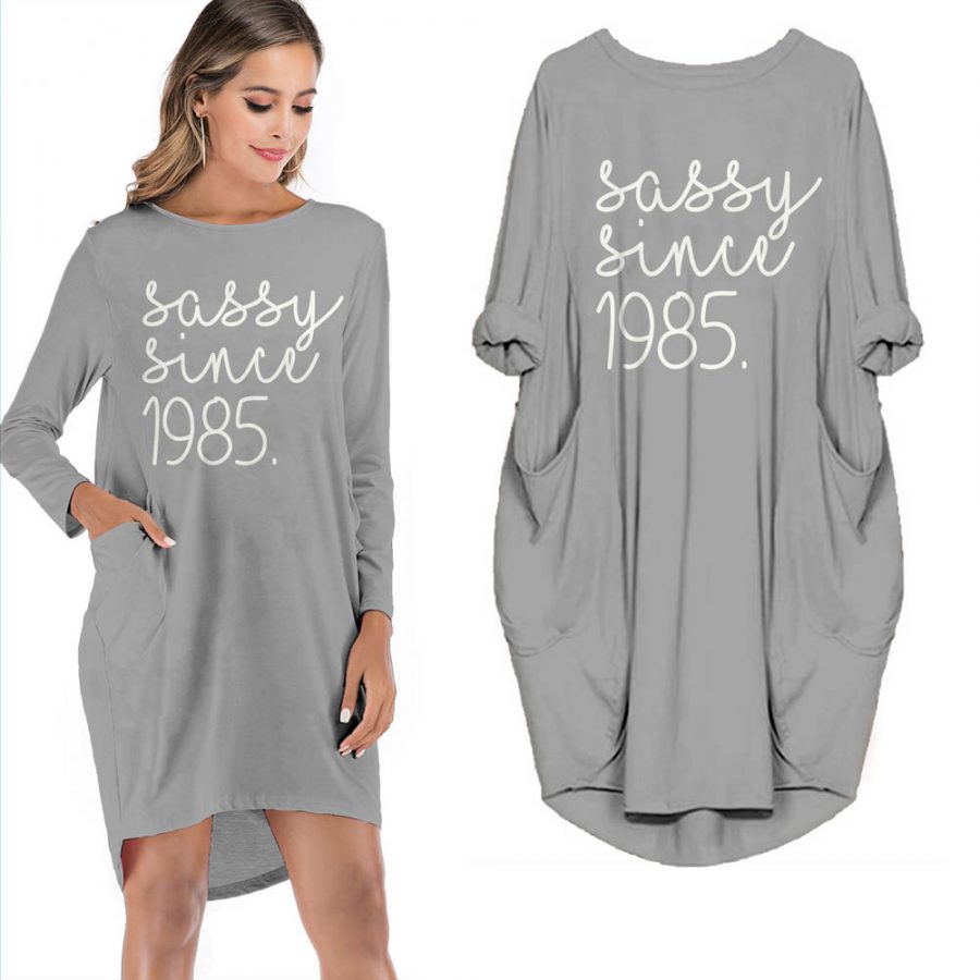 Sassy Since 1985 Limited Edition Pocket Dress Sassy Since 1985 Limited Edition Pocket Dress