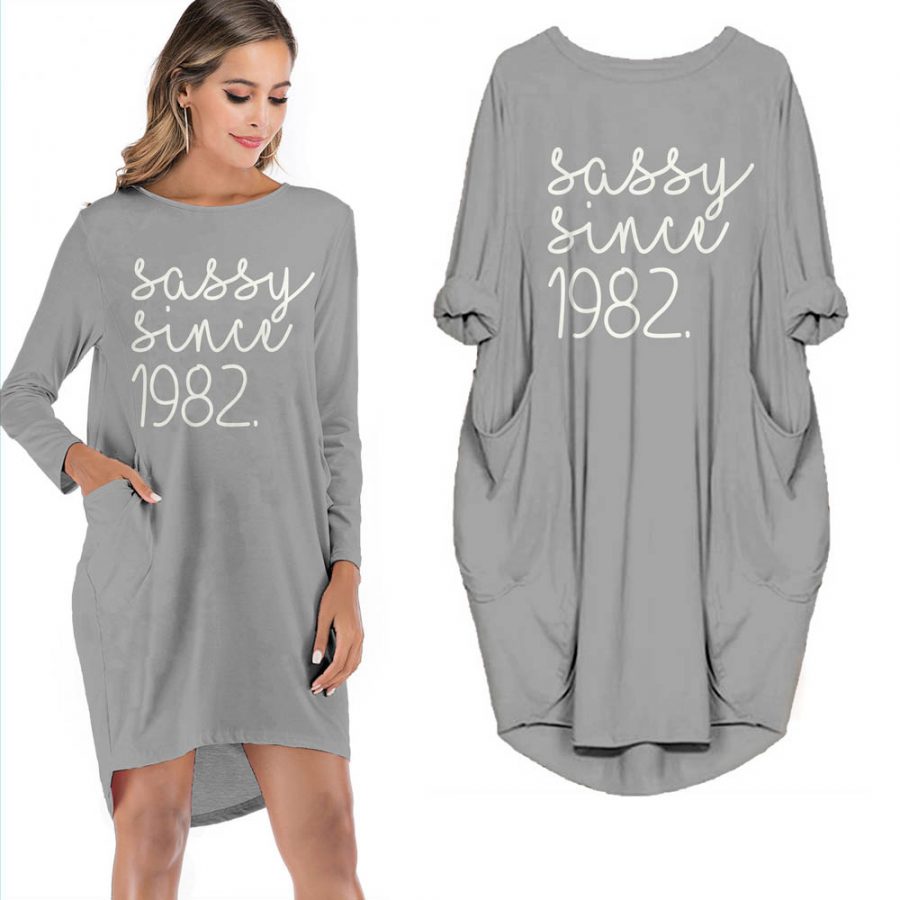Sassy Since 1982 Limited Edition Pocket Dress
