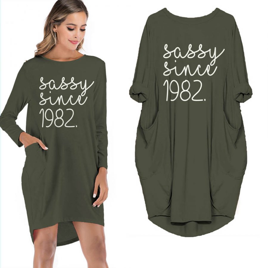 Sassy Since 1982 Limited Edition Pocket Dress