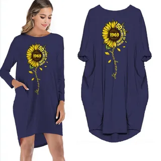 A Girl & Her Animals Living Life In Peace Limited Edition Pocket Dress Hippie Clothes – alternate