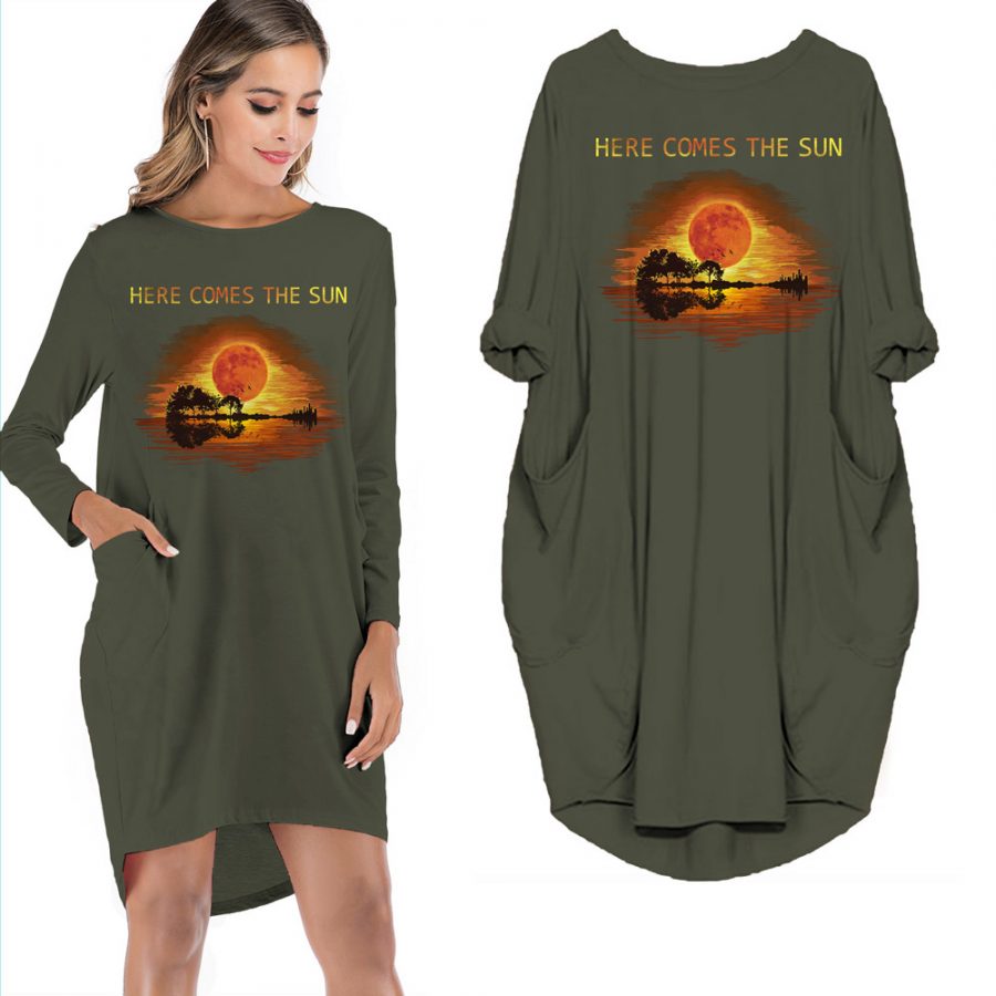 Here Comes The Sun Limited Edition Pocket Dress Hippie Clothes Here Comes The Sun Limited Edition Pocket Dress Hippie Clothes