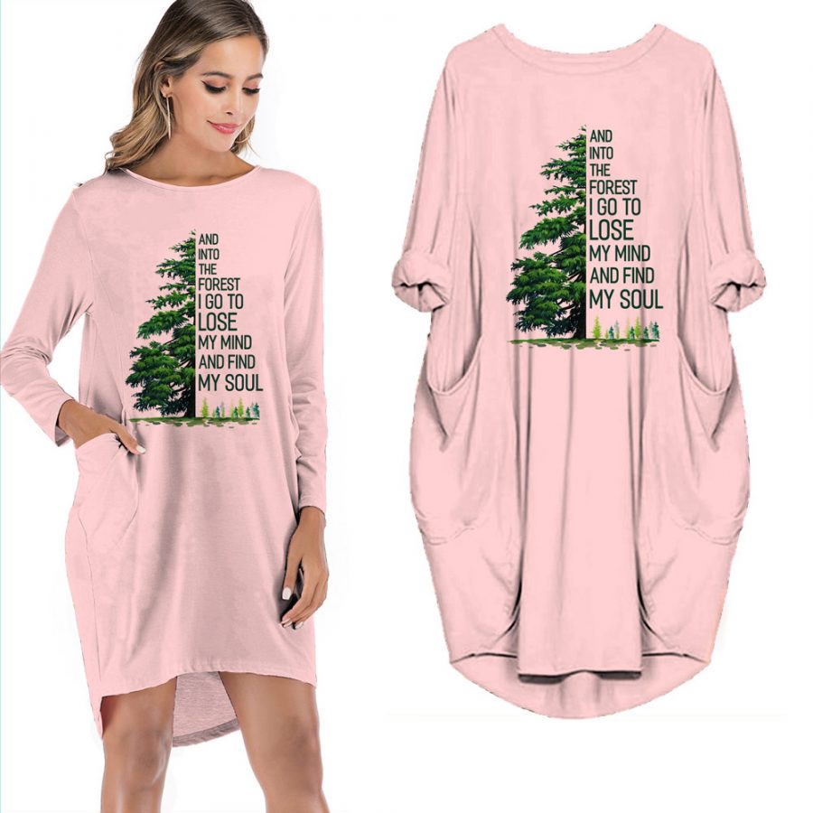And Into The Forest I Go Limited Edition Pocket Dress