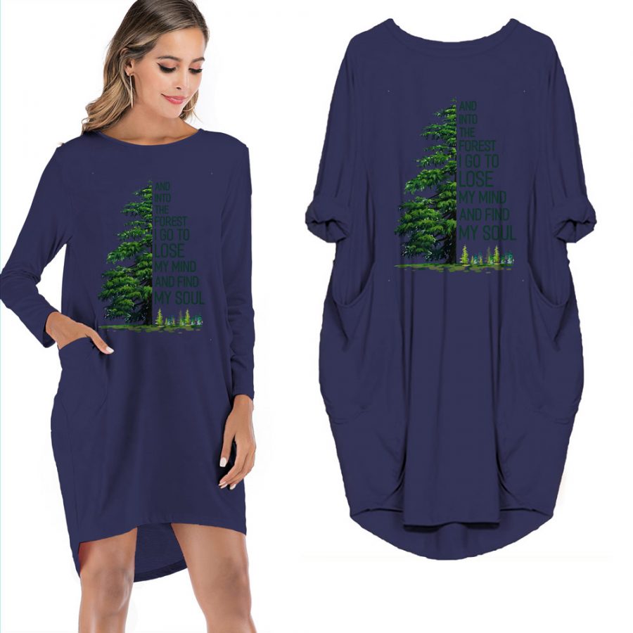 And Into The Forest I Go Limited Edition Pocket Dress