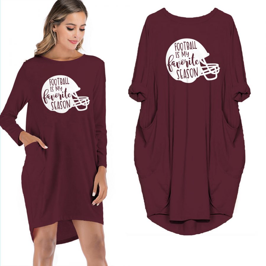 Football Is MY Favorite Season Limited Edition Pocket Dress
