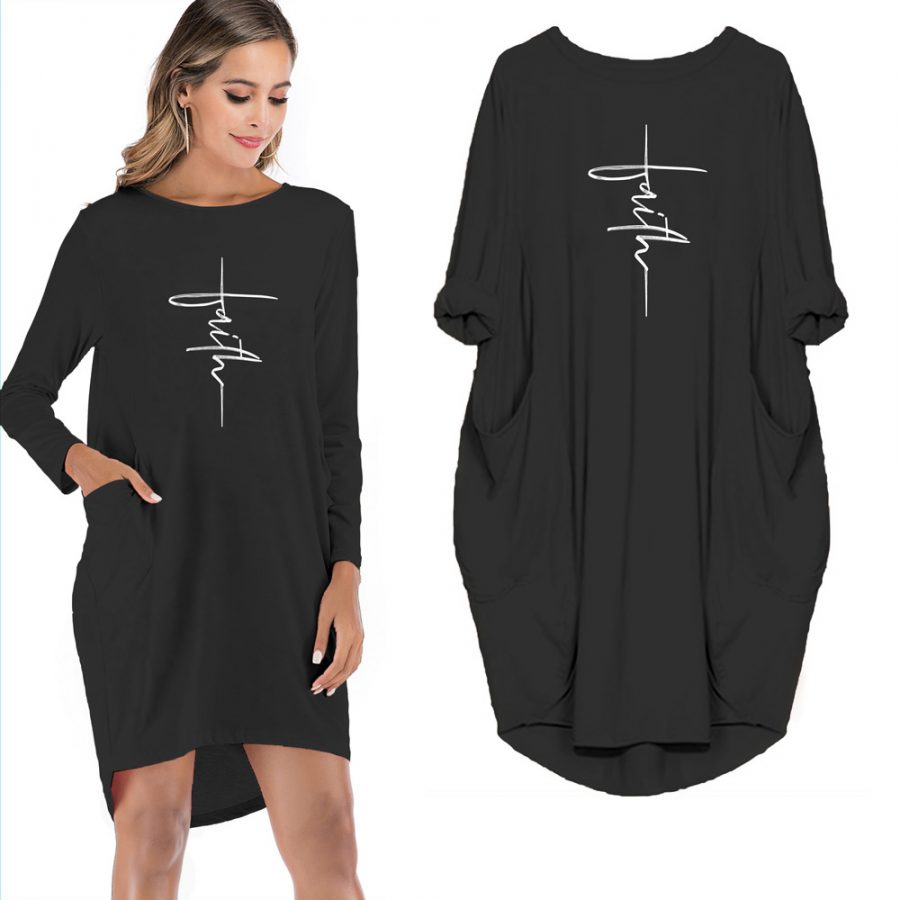 Faith Limited Edition Pock Dress