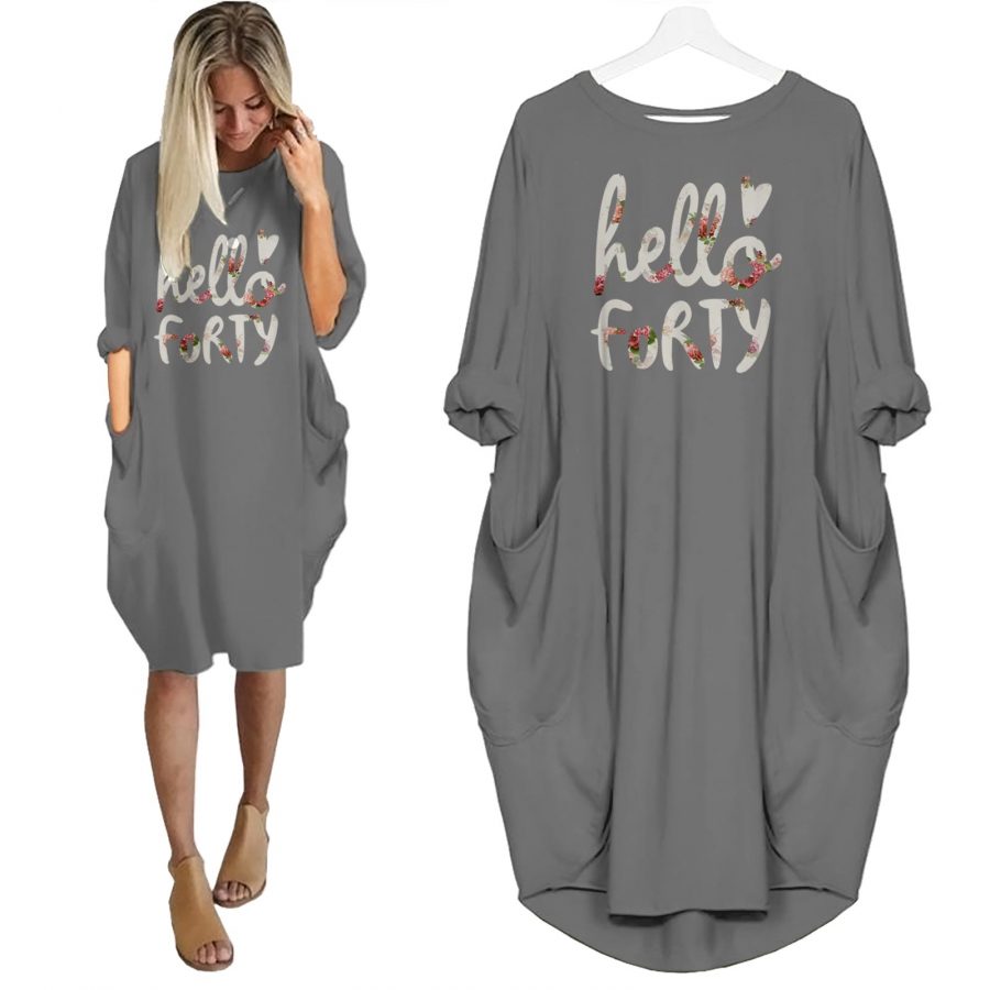 Hello Forty 1979 Limited Edition Pocket Dress