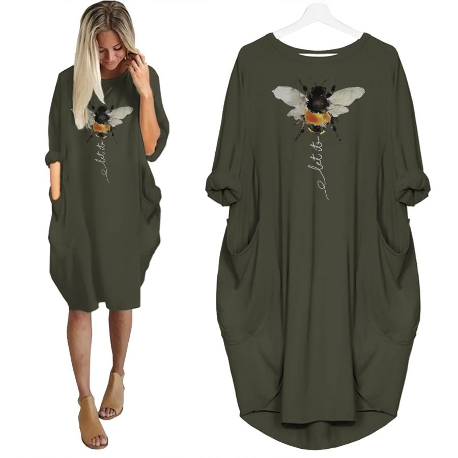 Let It Be Limited Edition Pocket Dress Hippie Clothes
