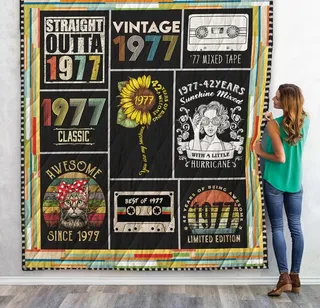 Vintage 1977 Limited Edition Quilt
