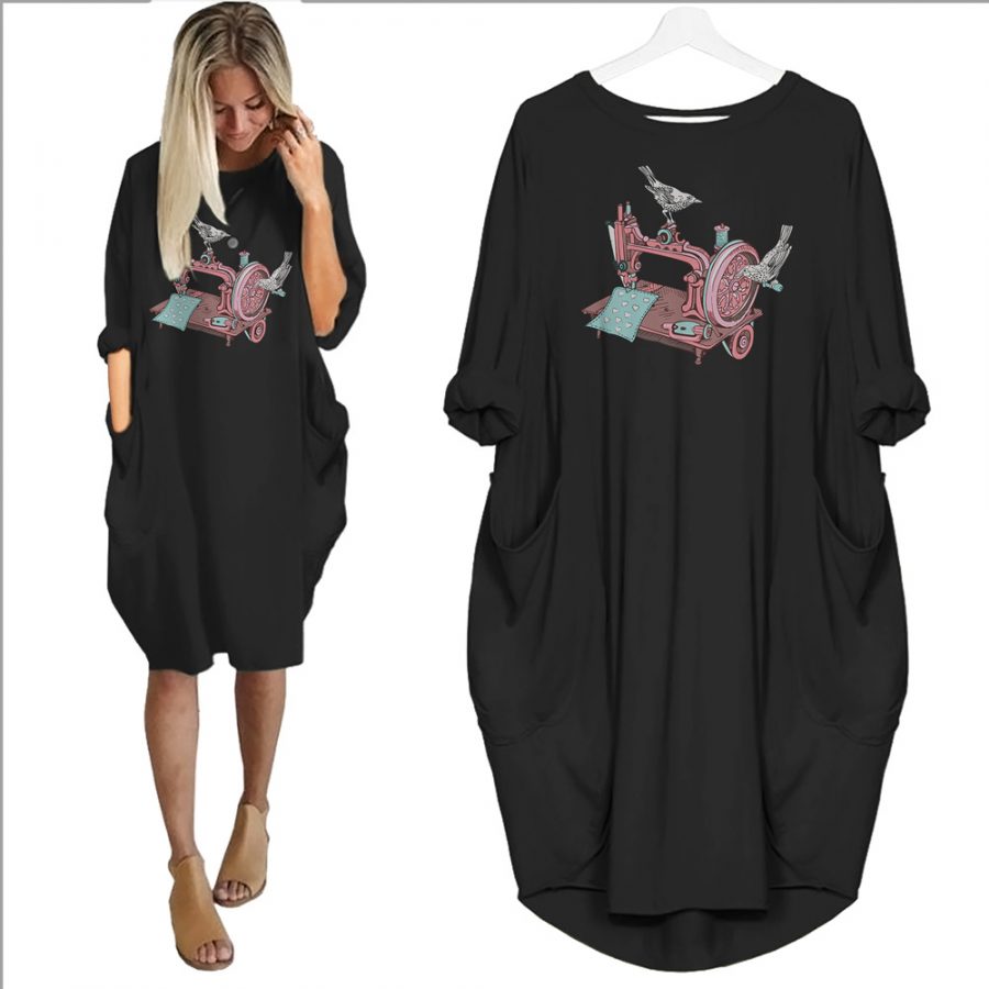 Sewing Machine Limited Edition Pocket Dress
