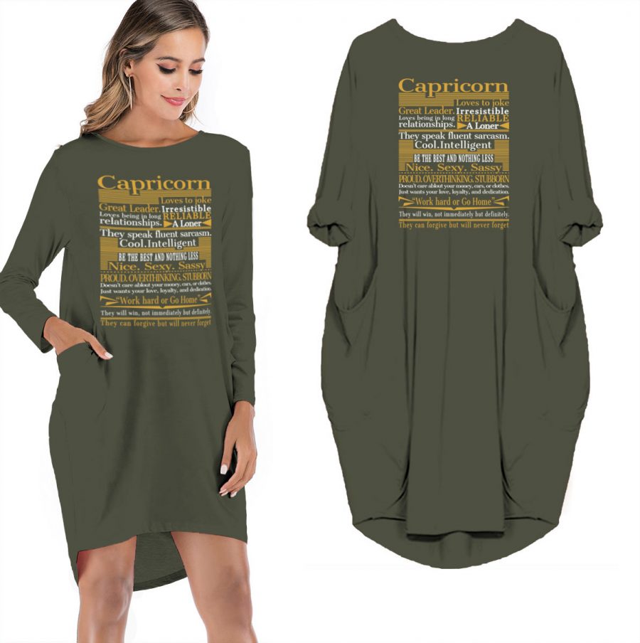 Capricorn Limited Edition Pocket Dress Capricorn Limited Edition Pocket Dress