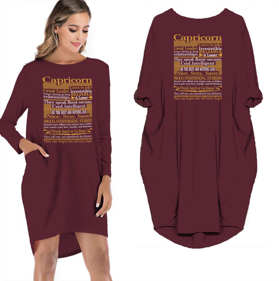 Capricorn Limited Edition Pocket Dress Capricorn Limited Edition Pocket Dress
