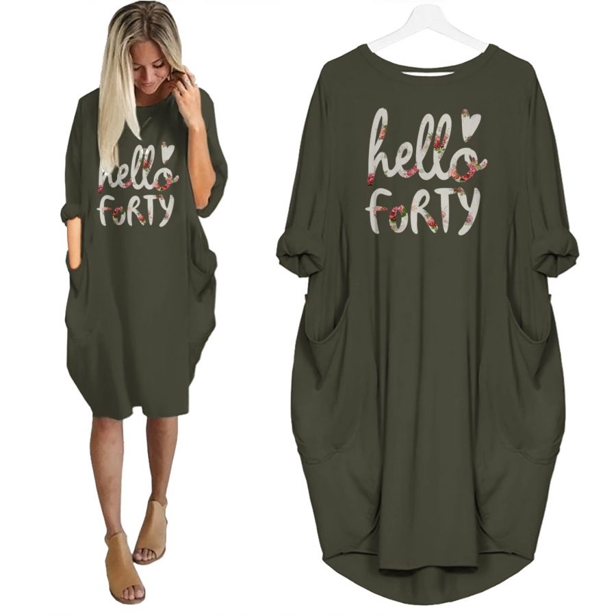 Hello Forty 1979 Limited Edition Pocket Dress