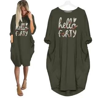 Hello Forty 1979 Limited Edition Pocket Dress – alternate