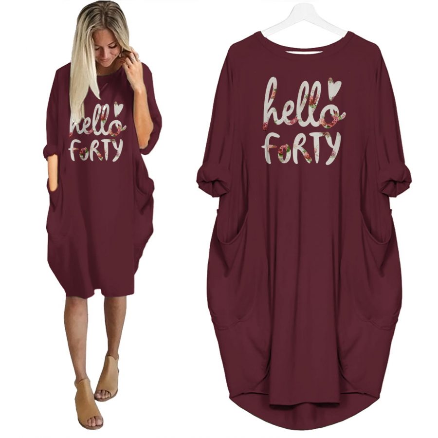 Hello Forty 1979 Limited Edition Pocket Dress
