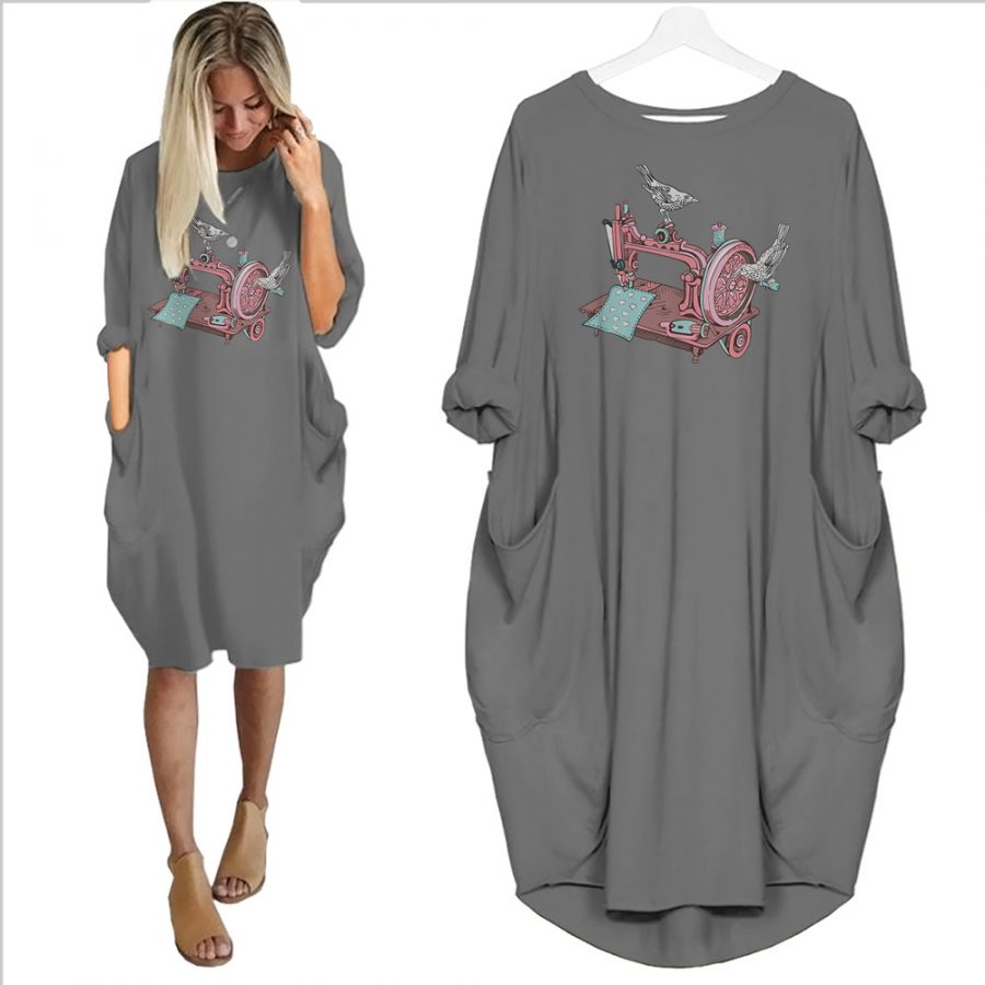 Sewing Machine Limited Edition Pocket Dress