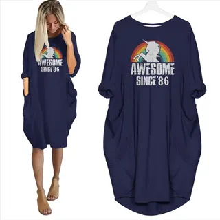 Awesome Since 1986 Limited Edition Pocket Dress – alternate