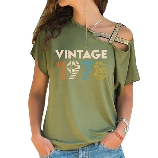 Vintage 1978 Limited Edition Off Shoulder Shirt Vintage 1978 Limited Edition Off Shoulder Shirt