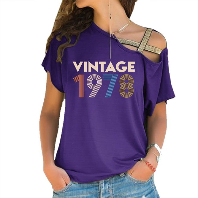 Vintage 1978 Limited Edition Off Shoulder Shirt Vintage 1978 Limited Edition Off Shoulder Shirt
