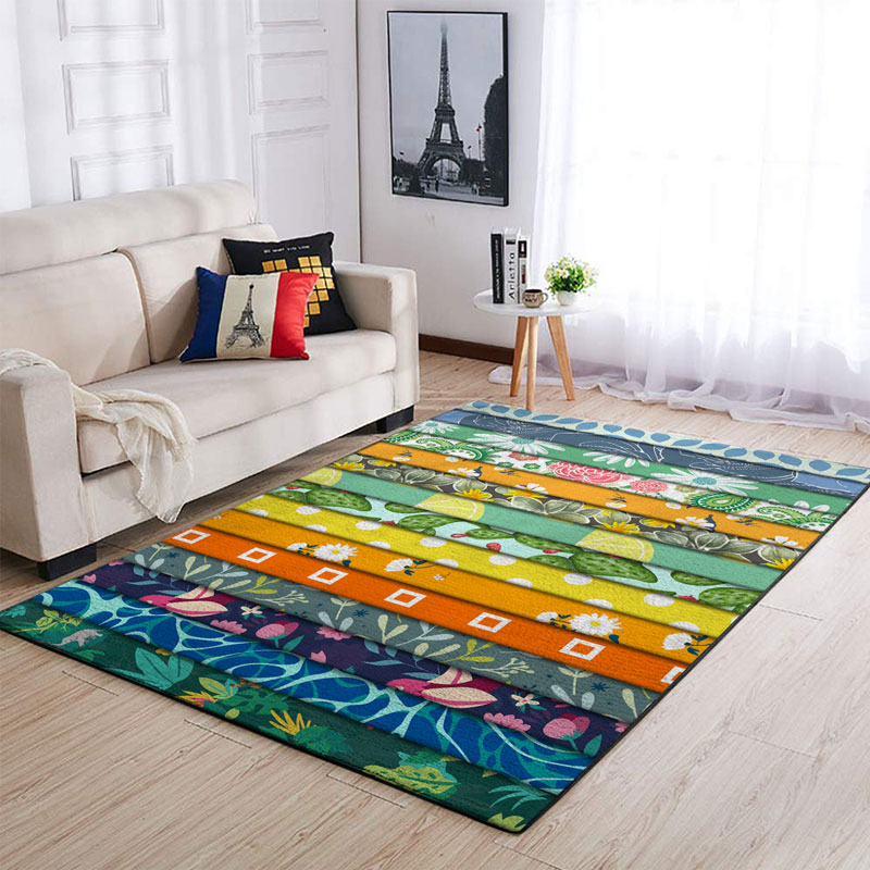 Fabric Pattern Rug - alternate