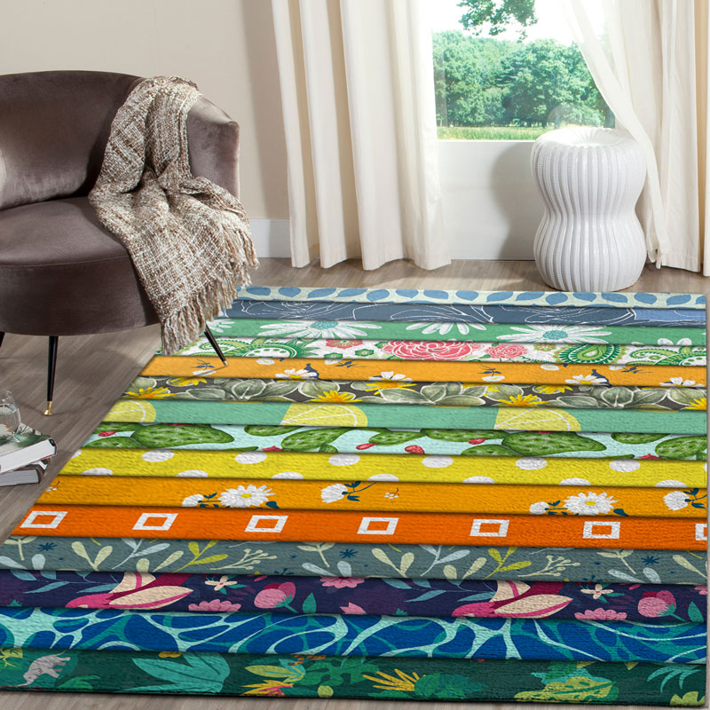 Fabric Pattern Rug Fabric Pattern Rug