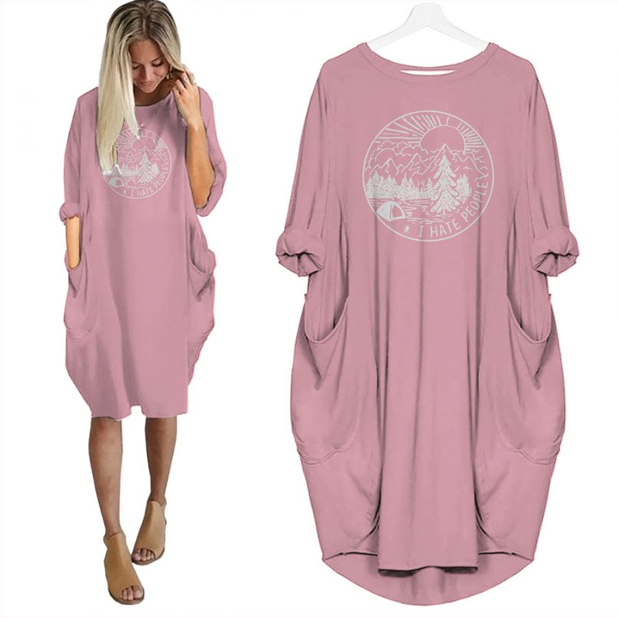 I Hate People Limited Edition Pocket Dress I Hate People Limited Edition Pocket Dress