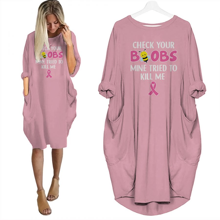 Check Your Boobs Limited Edition Pocket Dress Check Your Boobs Limited Edition Pocket Dress