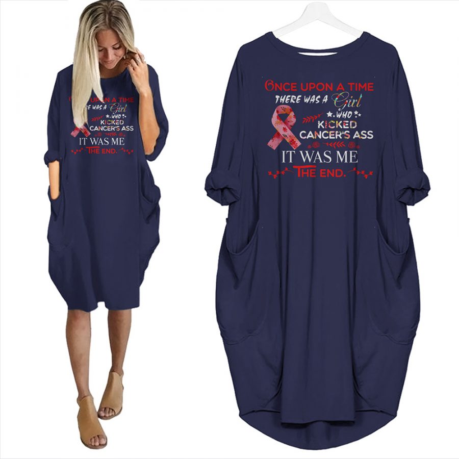 There Was A Girl Who Kicked Cancer's Ass Limited Edition Pocket Dress
