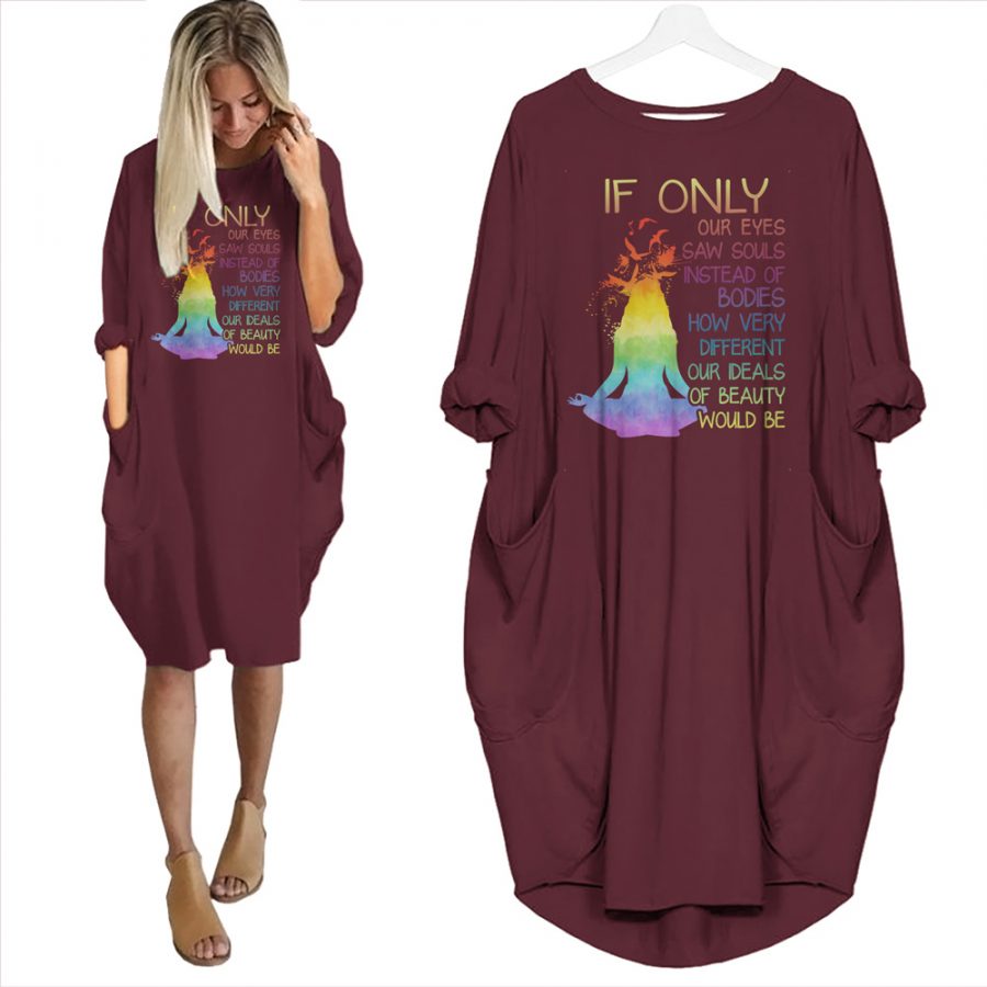 If Only Our Eyes Saw Souls Limited Edition Pocket Dress If Only Our Eyes Saw Souls Limited Edition Pocket Dress