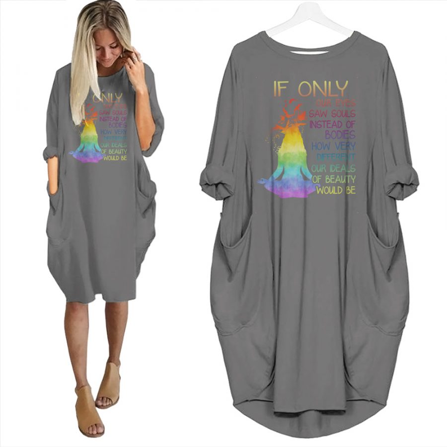 If Only Our Eyes Saw Souls Limited Edition Pocket Dress If Only Our Eyes Saw Souls Limited Edition Pocket Dress