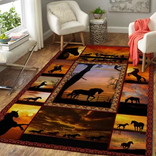 Horse Adventure Rugs – alternate