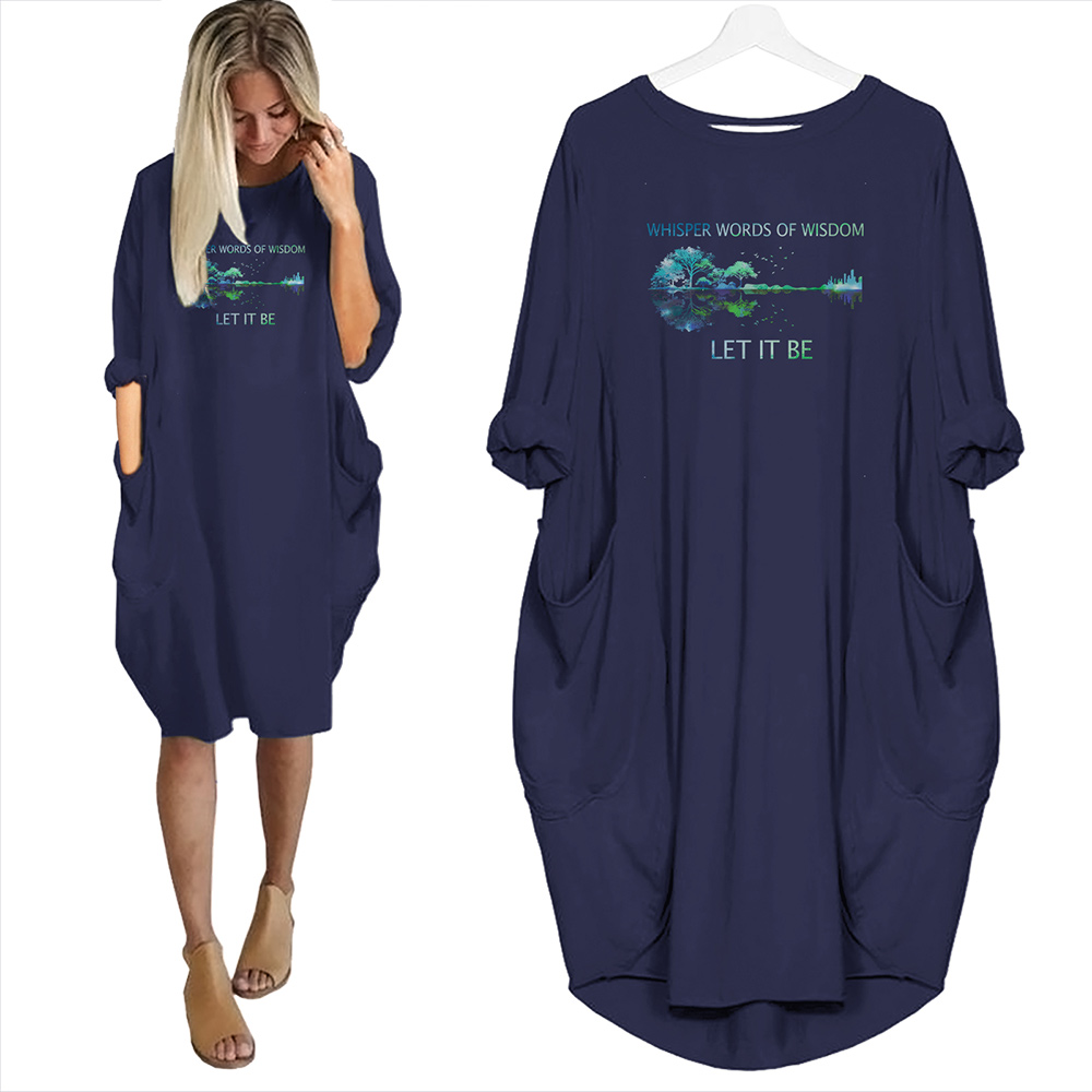 Whisper Words Of Wisdom Let It Be Limited Edition Pocket Dress Hippie Clothes Whisper Words Of Wisdom Let It Be Limited Edition Pocket Dress Hippie Clothes