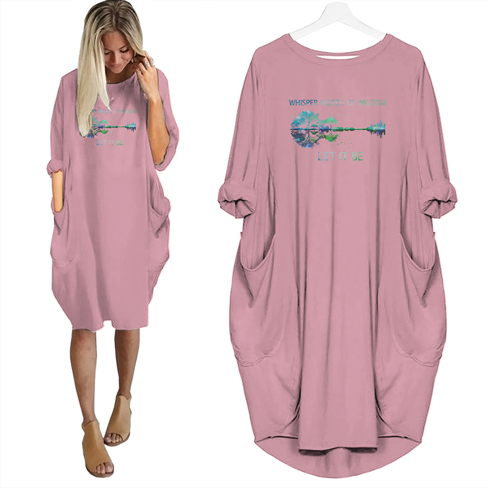 Whisper Words Of Wisdom Let It Be Limited Edition Pocket Dress Hippie Clothes Whisper Words Of Wisdom Let It Be Limited Edition Pocket Dress Hippie Clothes