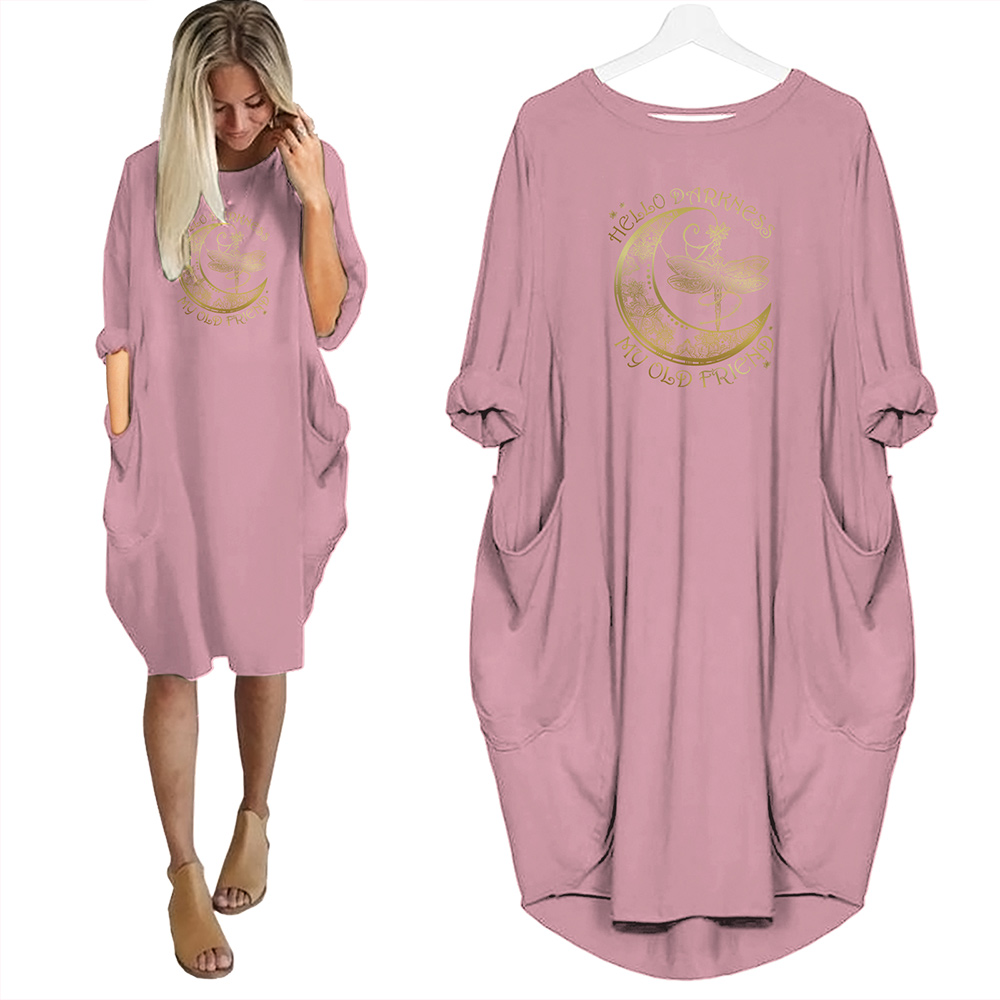 Hello Darkness My Old Friend Limited Edition Pocket Dress Hello Darkness My Old Friend Limited Edition Pocket Dress