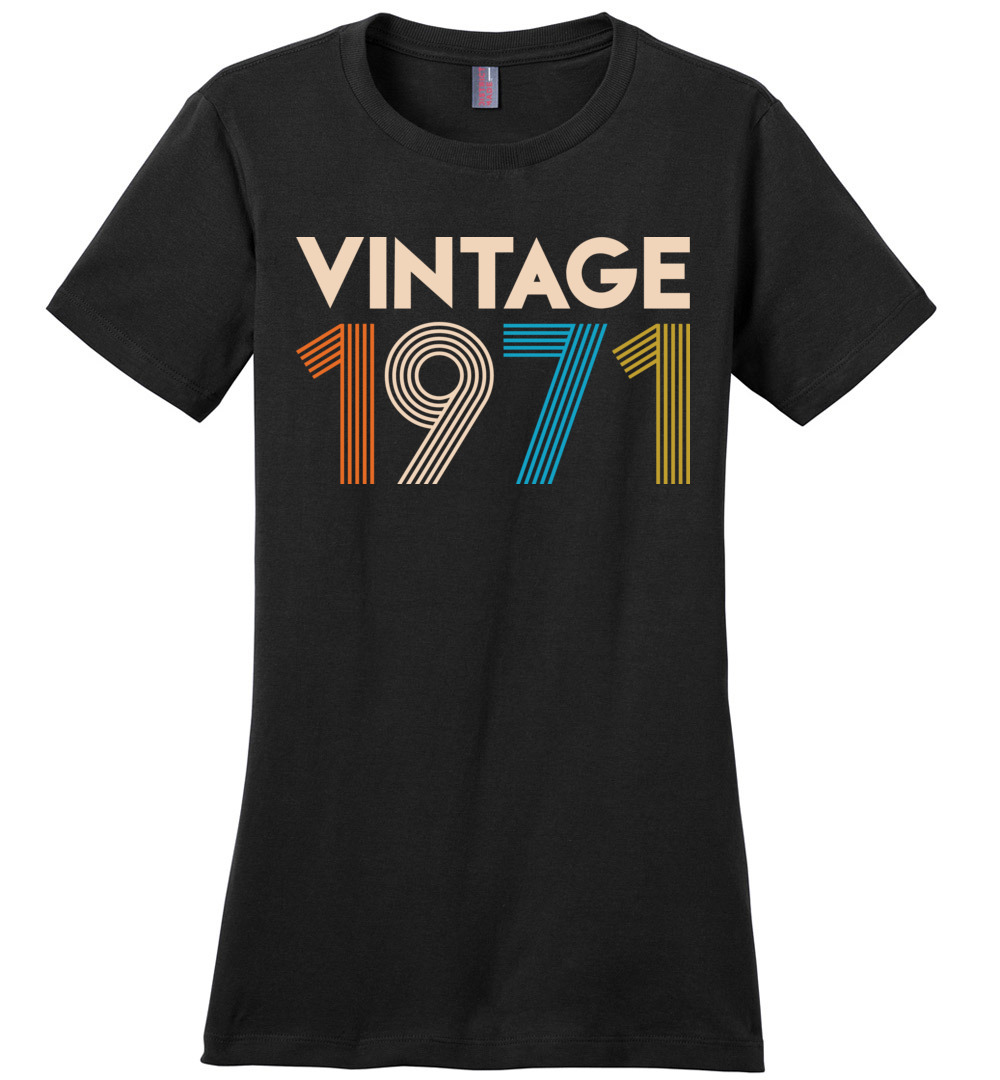 Vintage 1971 Limited Edition Ladies Perfect Weight Tee